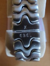 Ebel Herrenuhr Stahl und Gold tragbar für Frau auch.