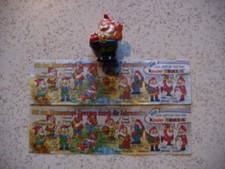 Variante Ferdi Fallobst "Jahreszeitenzwerge" 1994 rote Äpfel mit 2 versch. BPZ