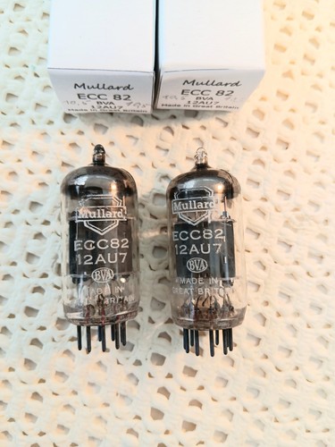 Mullard ecc82 12au7 bva - mullard,