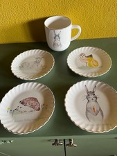 Tchibo Ostern 4 Dessertteller