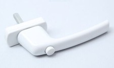 Maco Fenstergriff Harmony weiß RAL9016 Sperrknopf Kindersicherung 45°Raste 54063