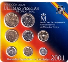 Spanien KMS 2001 BU im