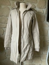 Jacke Mantel von Pimkie beige Größe M gefüttert mit Kapuze
