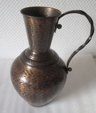 goßer Krug-Kanne-Vase Kupfer