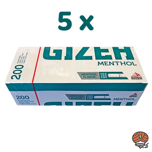 Gizeh menthol filterhülsen - menthol,