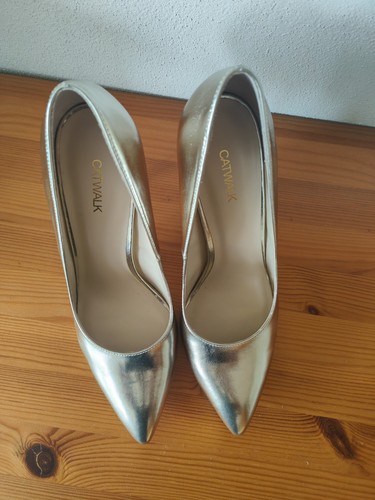 Goldene high heels - goldene,