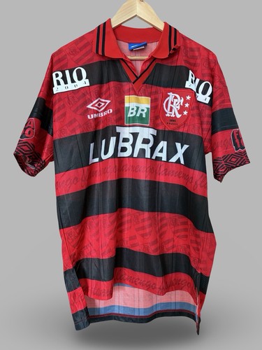 Flamengo 1995 umbro home 7 - flamengo, 1995/96