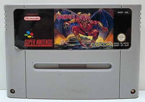 Demon crest super nintendo - demon's,