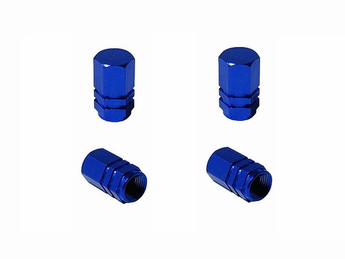Ventilkappen blau - x,