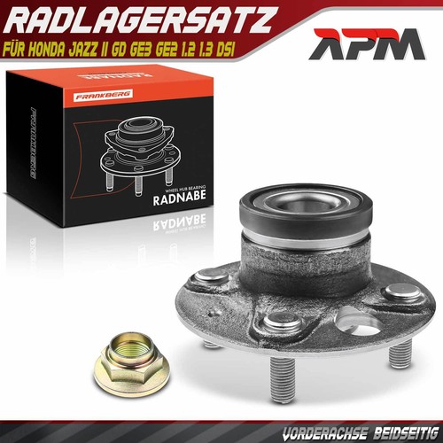 Radnabe radlagersatz hinten - radlagersatz,
