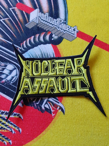 Nuclear assault shape patch - nuclear,