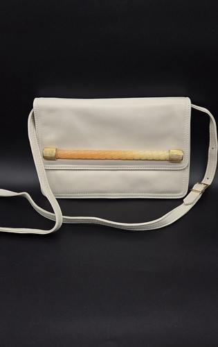 Vintage leder handtasche - vintage,