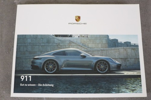 Porsche 911 betriebsanleitung - porsche,