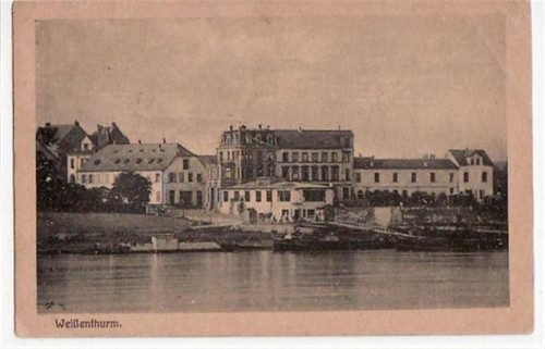 Weißenthurm mit teilansicht - weißenthurm,