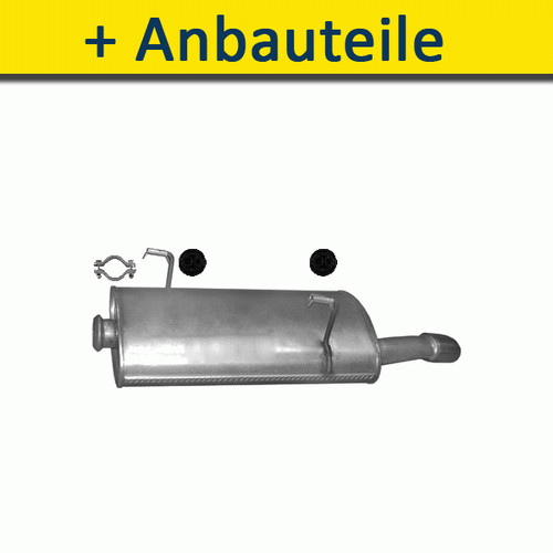 Endtopf auspuff für peugeot - auspuff+,