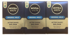 3 x Nivea Men Original-Mild After Shave Balsam, Pflegt & Regeneriert (3x100ml)