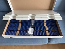 Sortierstation styrodoc grau/blau 9 Fächer Breite 72,3 Tiefe 33,1 Höhe 22,3 cm