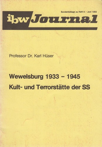 Heft wewelsburg 1933 - wewelsburg, 1933-1945