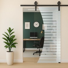 Glasschiebetür komplettset