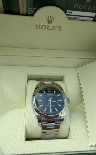 Rolex milgauss schwarzes - rolex,