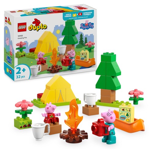 Lego duplo camping set peppa - camping-set,