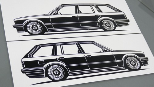 Bmw e30 tuning - e30, sticker