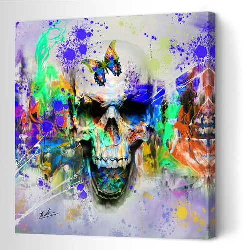 Totenkopf schädel abstrakt - totenkopf,