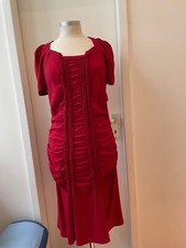 PRADA Kleid GR.38 Dunkelrot