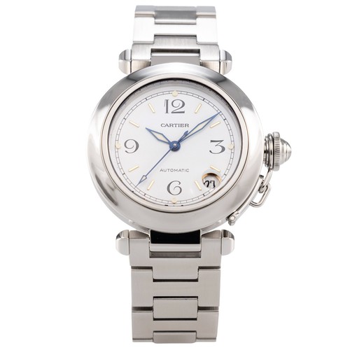 Cartier pasha stahl - mm,