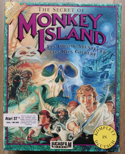 The Secret of Monkey Island, Atari ST Version Lucasfilm Games Disketten 1990 