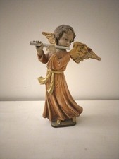 Holz Engel Mit Querflöte
