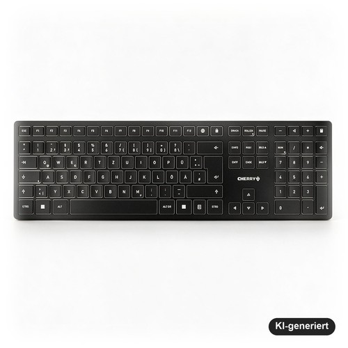 Cherry 9100 slim - cherry, kabellose