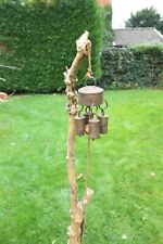 Omas altes Glockenspiel, Türglocke, altmessingfarbig, Gesamtlänge ca. 75 cm