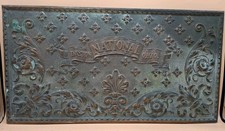 National Dayton Ohio Ladenkasse Antike BRONZE Platte Relief 46,5x24,5cm 4kg