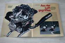 Motorrad 12/1981 Honda CX 500 Turbo mit 78PS in einer ersten Vorstellung auf 6 S
