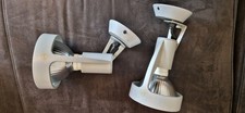 *** 2x Italienisch Disign REGGIANI Strahler Grau + 2x Osram Duluxstar 20W E27 **