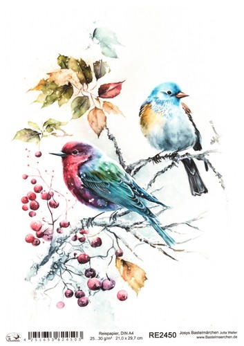 Reispapier strohseide bunte - a4,