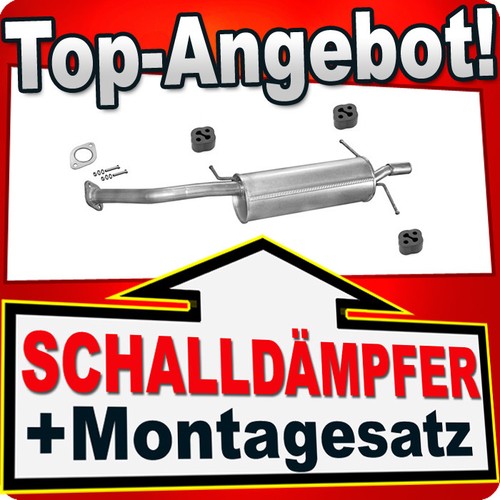 Endschalldämpfer für mazda - für,