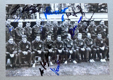 DFB-Kader WM 1962 (10x signiert)  signed  Foto 13x18 Autogramm