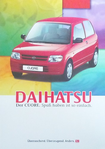Daihatsu cuore prospekt - cuore,