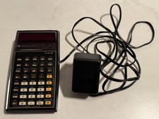 Texas Instruments Taschenrechner Rechner TI-51 III Vintage Alt mit Netzteil