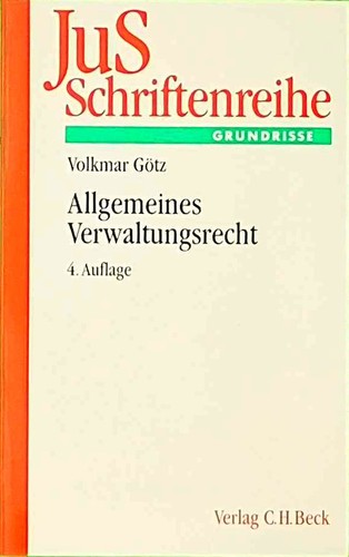 Allgemeines verwaltungsrecht - allgemeines,