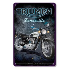 Blechschild Triumph Bonneville