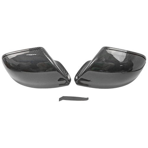 Carbon optik spiegelkappen - carbon,