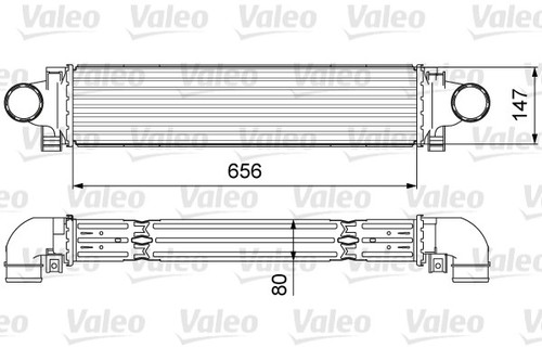 Valeo 818646 ladeluftkühler - valeo,