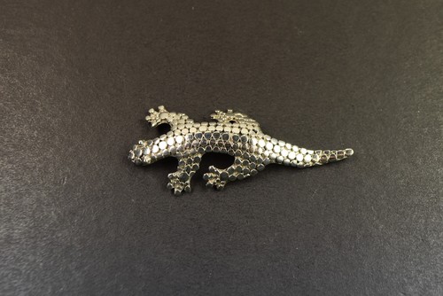 Brosche silber form - silber, einer