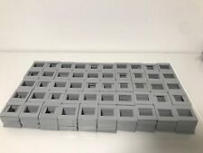 1000 x Hamafix 1030 Diarahmen / grau / 2,3mm / glaslos / Querformat / TOP