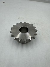 1/2" Kettenrad einfach-Nabe 08B-1 Rollenkette Ritzel 17 Zähne 20mm + 6mm Keilnut