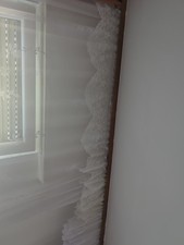 Vorhang Fertiggardinen Blumenfenster Langgardinen H-40 B-750