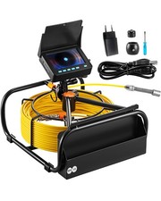 Inspektionskamera 50 m Kanalkamera mit 6 einstellbaren LEDs 16 GB-Karte